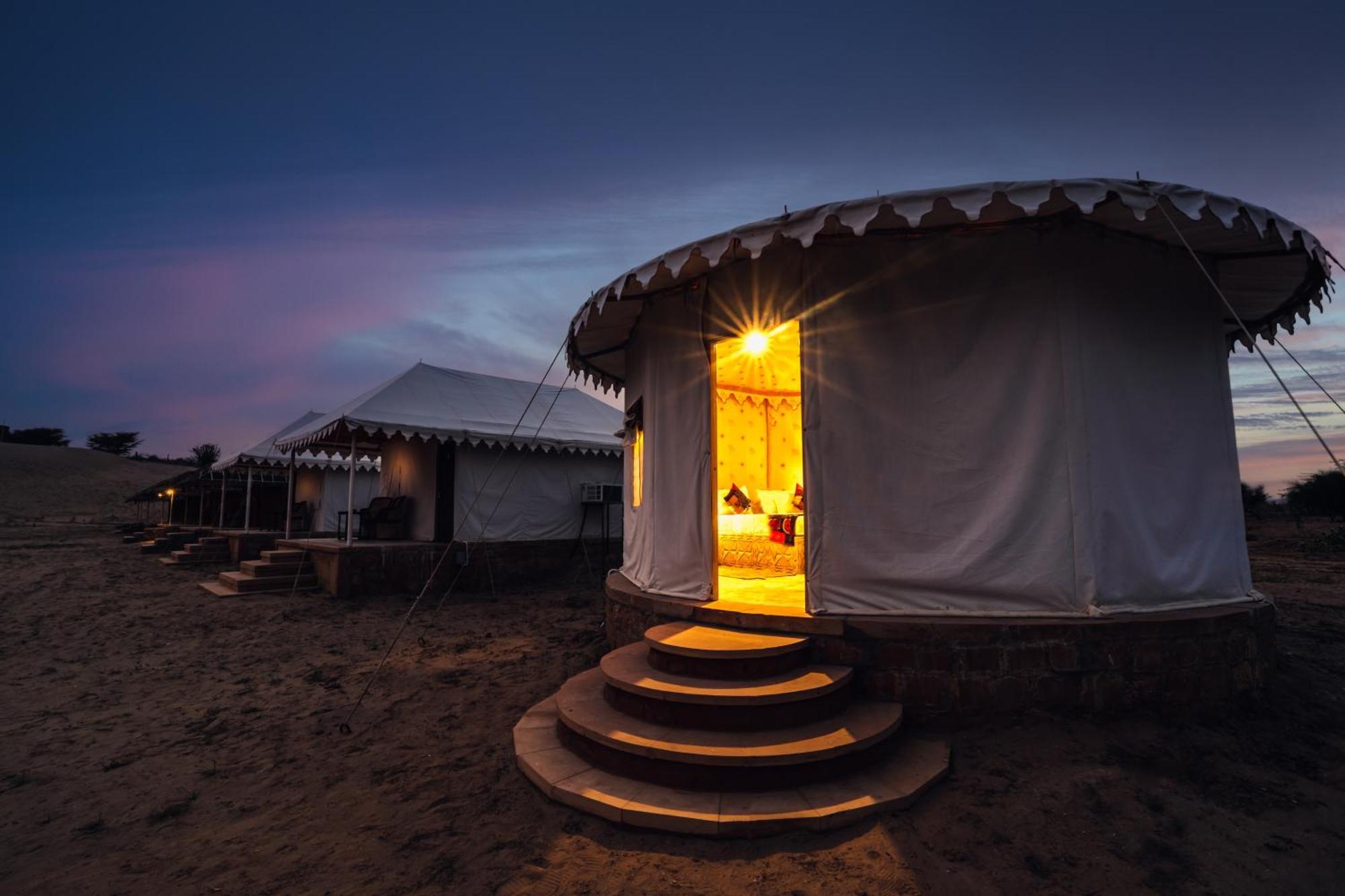 Sonal Desert Camp Jaisalmer Hotel Bagian luar foto